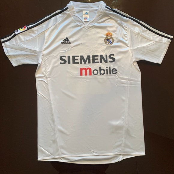 03/04 Real Madrid Home Jersey - David Beckham #23 - Picture 1 of 3